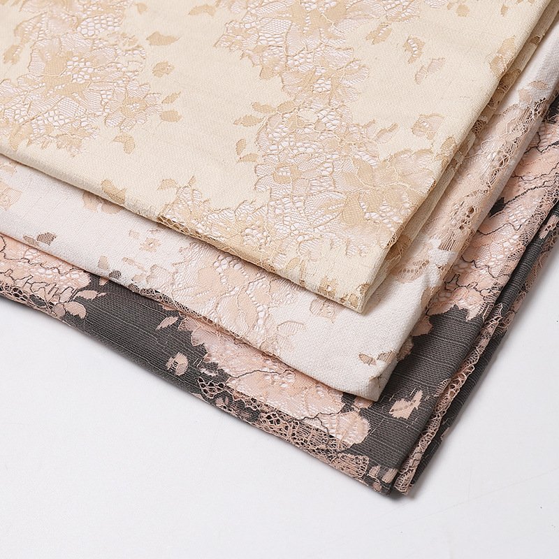 3D Cutwork Bridal Nylon Lace Fabric for Bridal Wholesale Supplier 4